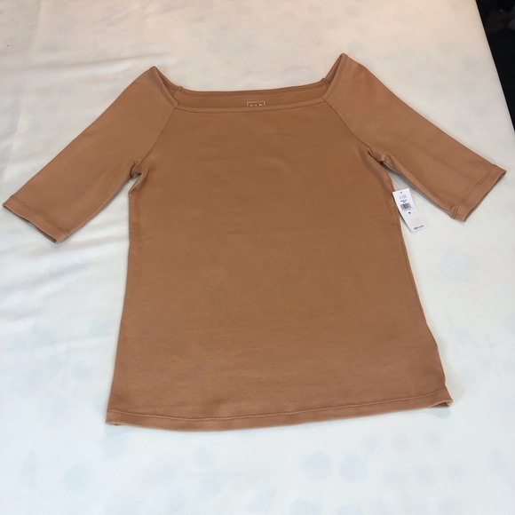 NWT Gap Modern T Carmel Tan - Picture 14 of 16